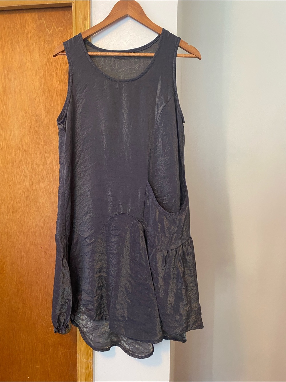 Y2K Boho Asymmetrical Drop Waist Dress